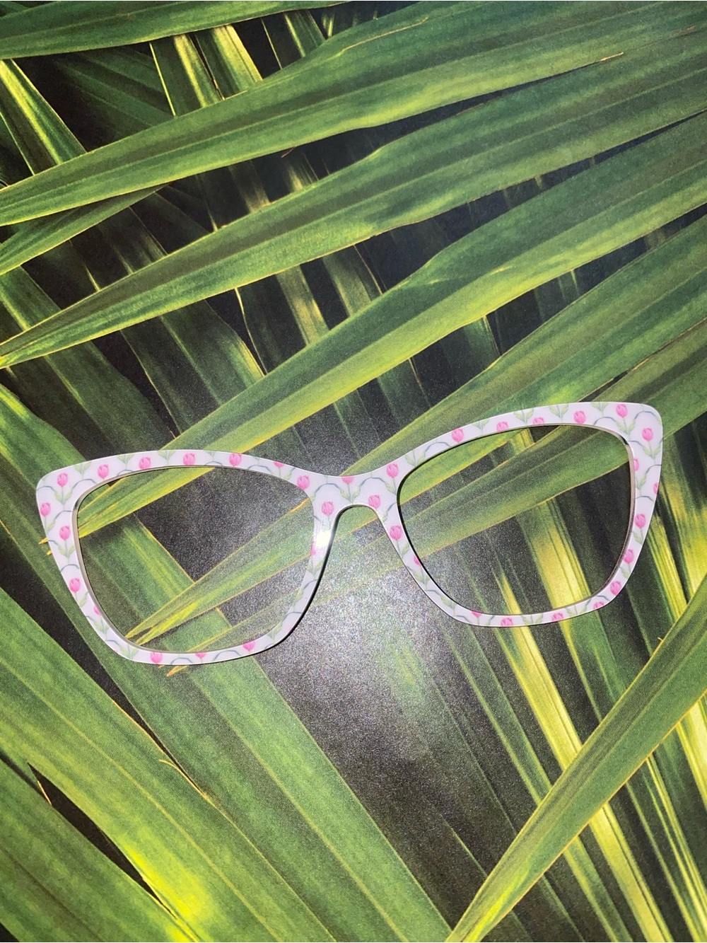 Pair Eyewear WANDA eyeglass toppers pink tulip